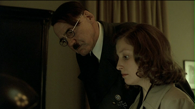 Hitler and Traudl Junge in 'Downfall'