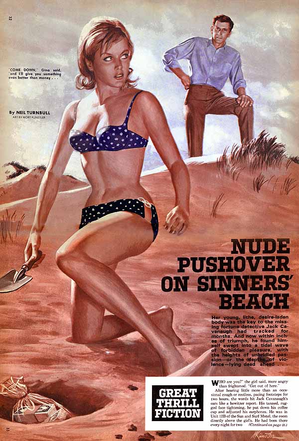 Kunstler - Nude Pushover on Sinners' Beach